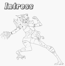 coloriage chaotic intress